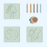 Bath Crayons Set - Forest Friends