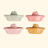 Pink Stacking Bath Boats