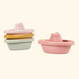 Pink Stacking Bath Boats