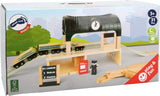 Wooden Train Station & Accessories