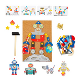 Tap Tap Hammer Art Set Robot Theme