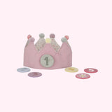 Birthday Crown with Numbers - Pink