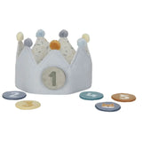 Birthday Crown with Numbers - Blue