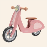 Wooden Balance Bike Scooter - Pink