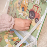 Little Farm Magnetic Playboard Box