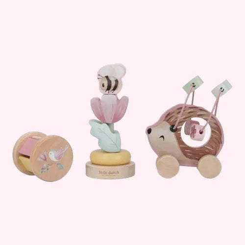 Fairy Garden Gift Box Wooden Trio Playset