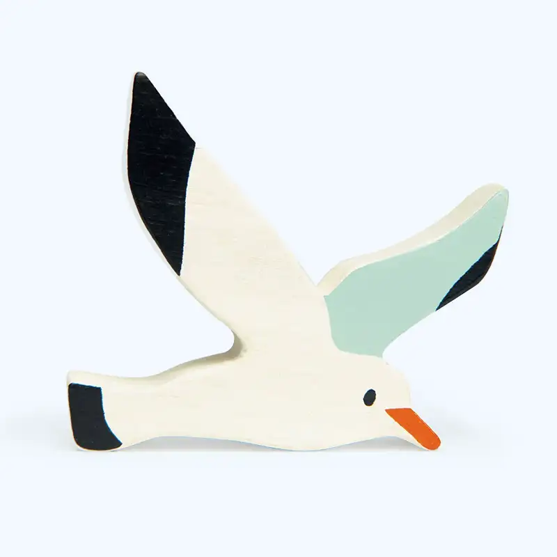 Wooden Coastal Animal - Seagull