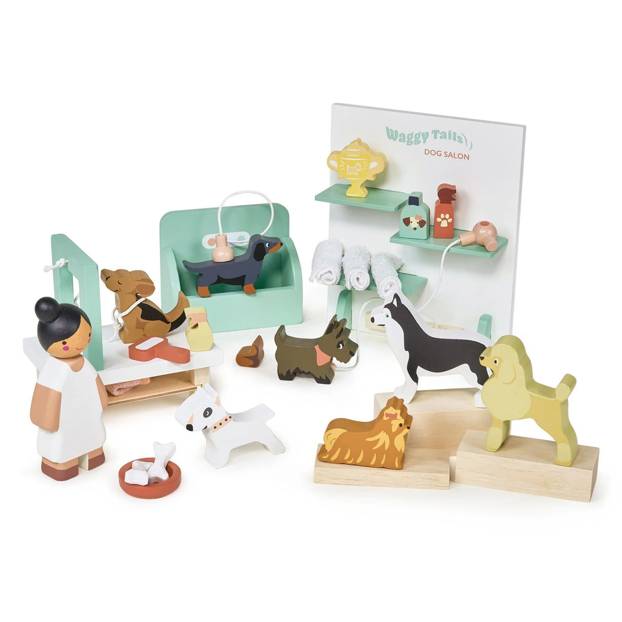 Waggy Tails Dog Salon Playset