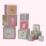 Fairy Garden Building Cube Blocks Cardboard