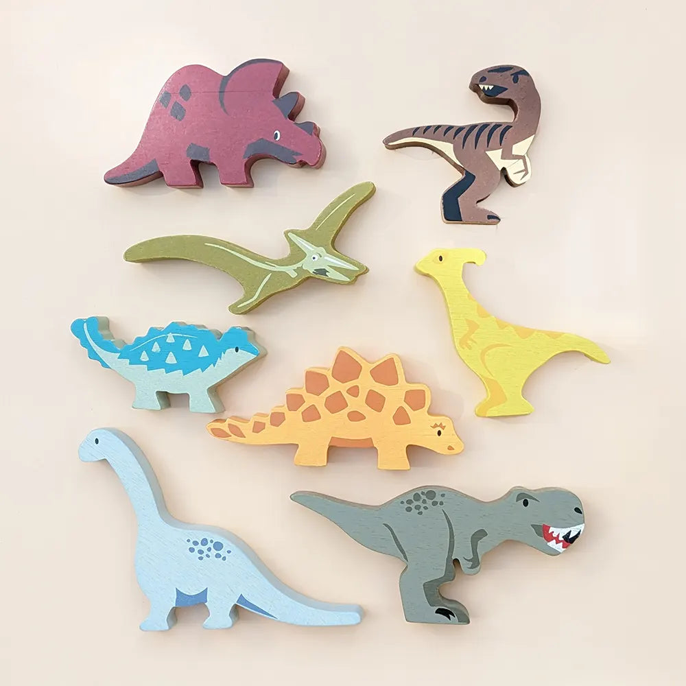 Tender Leaf Wooden Dinosaur Bundle Zidar Kid