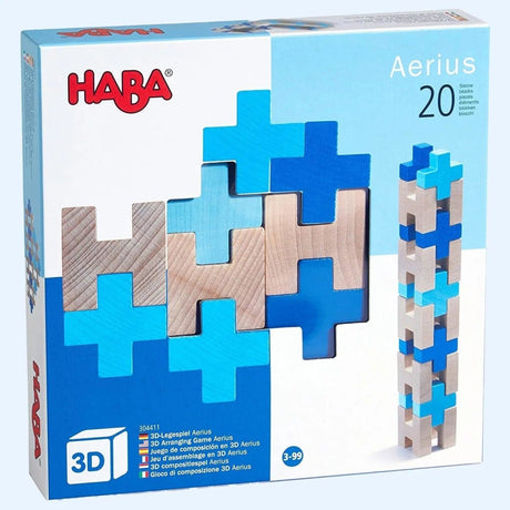 3D Aerius Creative Wooden Block Puzzle Game For Kids - Zidar Kid