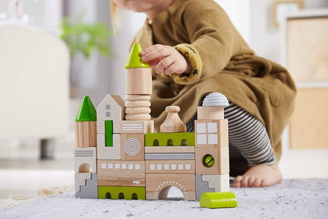 Coburg Wooden Sensory Building Blocks - Zidar Kid