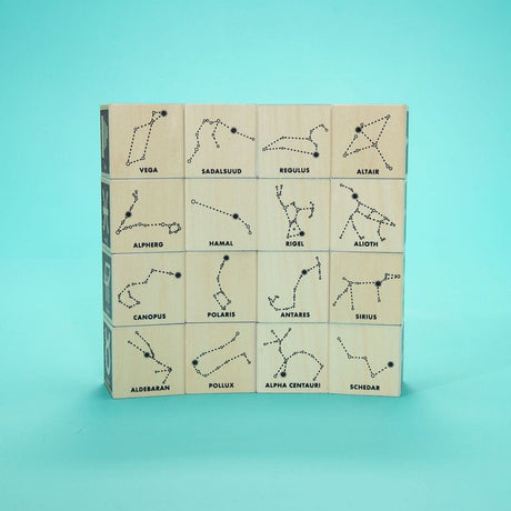 Constellation Wooden Blocks - Zidar Kid