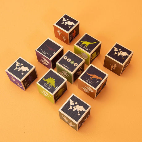 Dinosaur Wooden Blocks - Zidar Kid