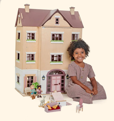 Fantail Hall Wooden Dolls House - Zidar Kid