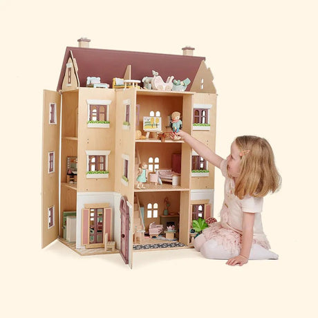 Fantail Hall Wooden Dolls House - Zidar Kid