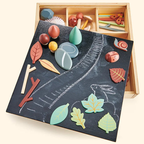 Forest Floor Wooden Learning Tray - Zidar Kid