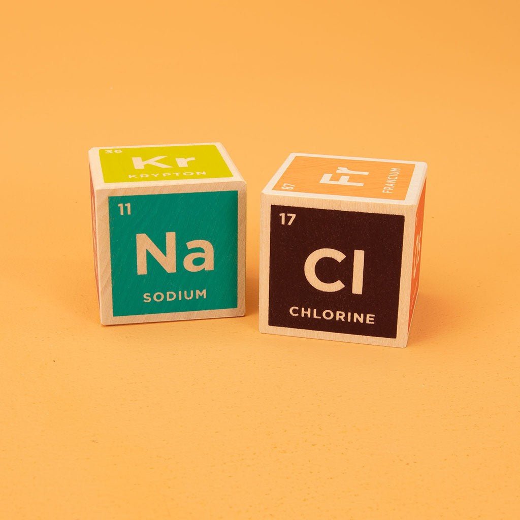 Periodic Table Wooden Block Set - Zidar Kid