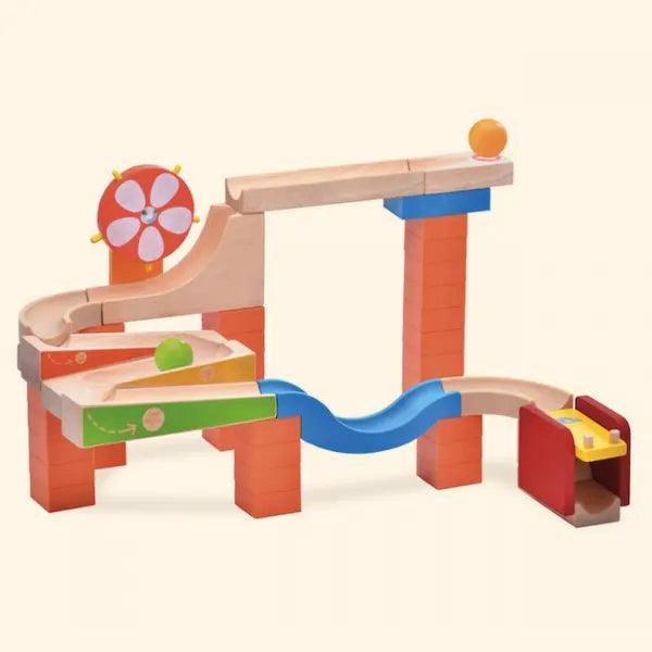 Wooden Luminius Ball Slide Marble Run - Zidar Kid