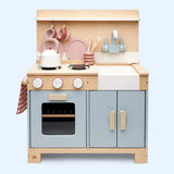 Wooden Pretend Home Kitchen - Zidar Kid