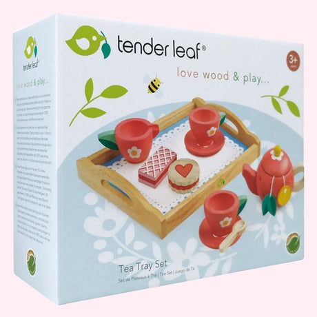 Wooden Tea Tray Set - Zidar Kid